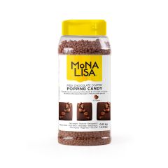 Callebaut Mona Lisa Milk Chocolate Popping Candy 650g