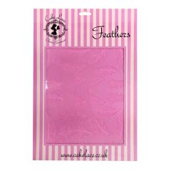 Cake Lace Mat - Feathers 3D Large