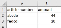 adjusted excel file