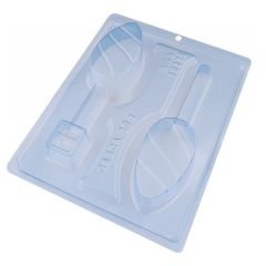 BWB Chocolate Mould 3-part - Egg Popsicle