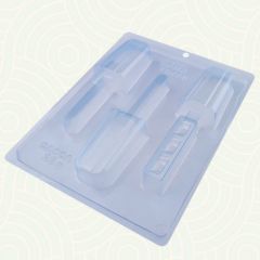 BWB Chocolate Mould 3-part - Mini Popsicle