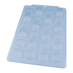 BWB Chocolate Mould 3-part - Mini Square Box