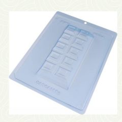 BWB Chocolate Mould 3-part - Chocolate Bar 