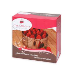 Cake-Masters Adjustable Cake Ring 8cm High