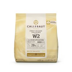 Callebaut Chocolate Callets - White -  400g