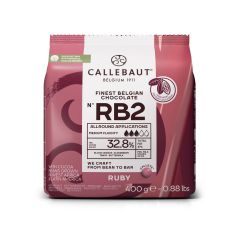 Callebaut Chocolate Callets -Ruby- 400g