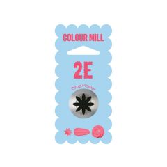 Colour Mill Piping Tip - 2E M Drop Flower