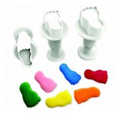 Dekofee Mini Plungers Feet set/3