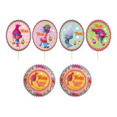 Dekora Universal Trolls Cupcake Decorating Kit