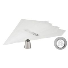 Dr. Oetker Nozzle - Daffodil & 4 Disposable Piping Bags