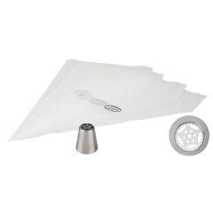 Dr. Oetker Nozzle - Tulip & 4 Disposable Piping Bags