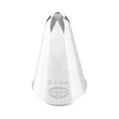 Dr. Oetker Nozzle Star Closed 6 mm