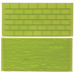 FMM Impression Mats 1 brick wall/tree bark