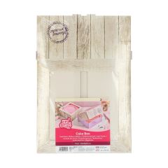 FunCakes Cake Box -Pure- 26x26x12 cm pk/2