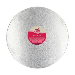 FunCakes Cake Board Round Ø33 cm - Silver