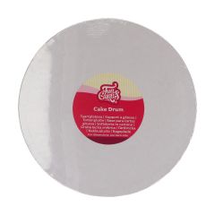 FunCakes Cake Drum Round Ø25 cm - White