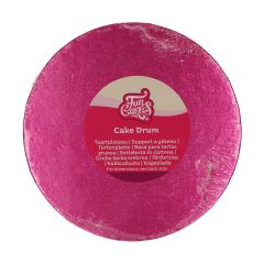 FunCakes Cake Drum Round Ø20 cm - Cerise