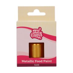 FunCakes Metallic Food Paint Gold 30 ml