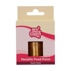 FunCakes Metallic Food Paint Dark Gold 30 ml