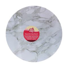 FunCakes Masonite Cake Board Round Ø30 cm - Marble Grey