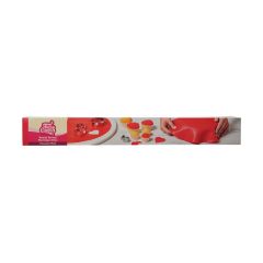 FunCakes Ready Rolled Marzipan Disc Passion Red 400g