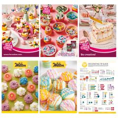 FunCakes Wilton Poster Set A1 pk/6