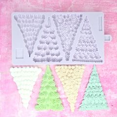 Karen Davies Silicone Mould - Buttercream Xmas Trees