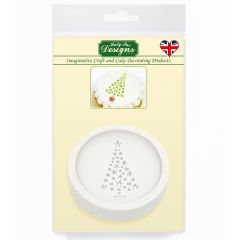 Katy Sue Cupcake Topper Mould Christmas Tree