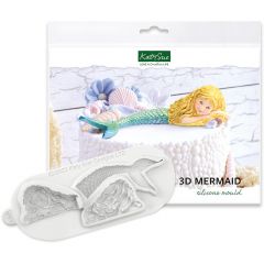 Katy Sue 3D Mermaid Silicone Mould