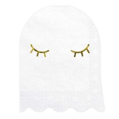 PartyDeco Napkins Ghost pk/20