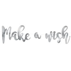PartyDeco Banner Unicorn Make a Wish