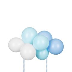 PartyDeco Balloon-Cake Topper Kit 29cm - Blue