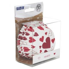 PME Foil Lined Baking Cups Hearts pk/30