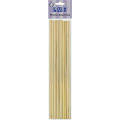 PME Dowel Rods Wood pk/12