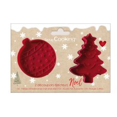 Scrapcooking Plunger Cutters - Christmas set/2