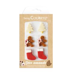 Scrapcooking Marzipan Decorations 33g - Sweet Xmas