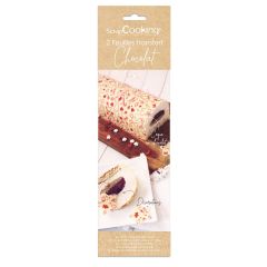 Scrapcooking Chocolate Transfer Sheets pk/2 - Sweet Xmas