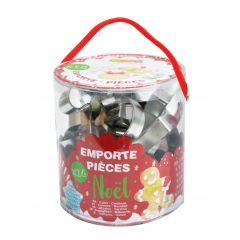 Scrapcooking Cookie Cutter Christmas Bucket Set/18
