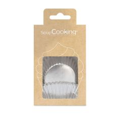 Scrapcooking Baking Cups - Silver pk/48 