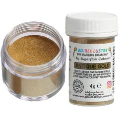 Sugarflair Edible Lustre Antique Gold, 4g