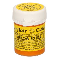 Sugarflair - Max Concentrate Paste Colour YELLOW EXTRA 42g