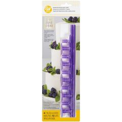 Wilton Plastic Support Rods and Caps pk/14