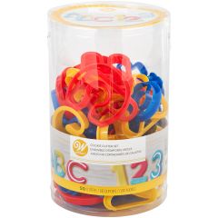 Wilton A-B-C and 1-2-3 Cutter Set/50