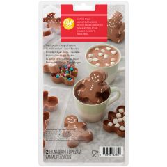 Wilton 3D Candy Mold Hot Chocolate Gingerbread