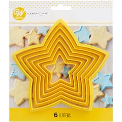 Wilton Star Nesting Perimeter Cutter Set/6