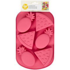 Wilton Silicone Baking Mould Melon/Pineapple