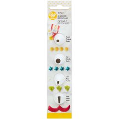 Wilton Decorating Tip Set Star, Round, Leaf, Petal