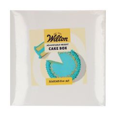 Wilton Adjustable Height Cake Box 25,5x25,5x25-33 cm